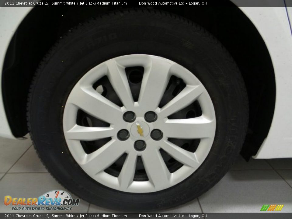 2011 Chevrolet Cruze LS Summit White / Jet Black/Medium Titanium Photo #12