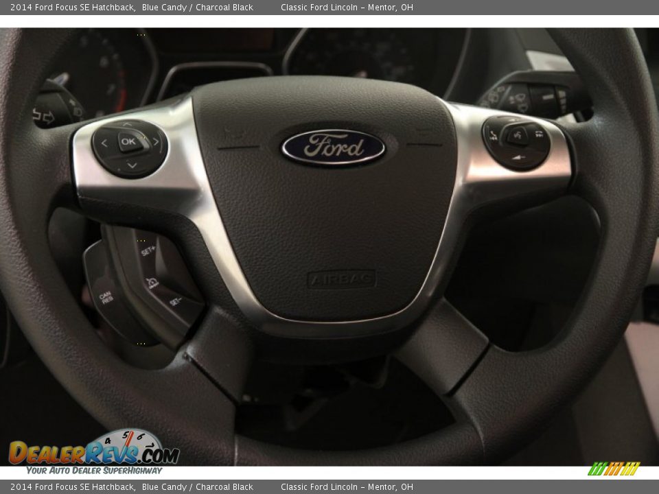 2014 Ford Focus SE Hatchback Blue Candy / Charcoal Black Photo #6