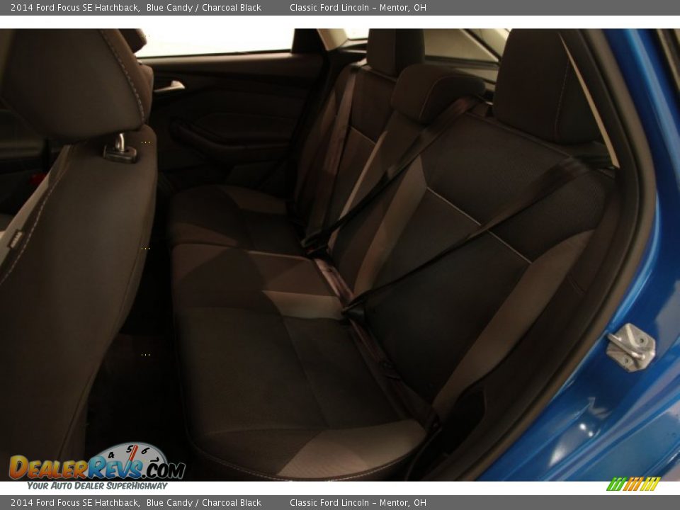 2014 Ford Focus SE Hatchback Blue Candy / Charcoal Black Photo #12