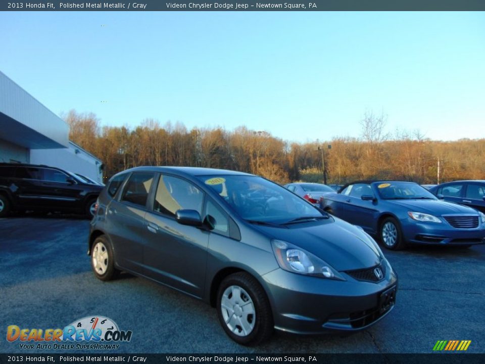 2013 Honda Fit Polished Metal Metallic / Gray Photo #1