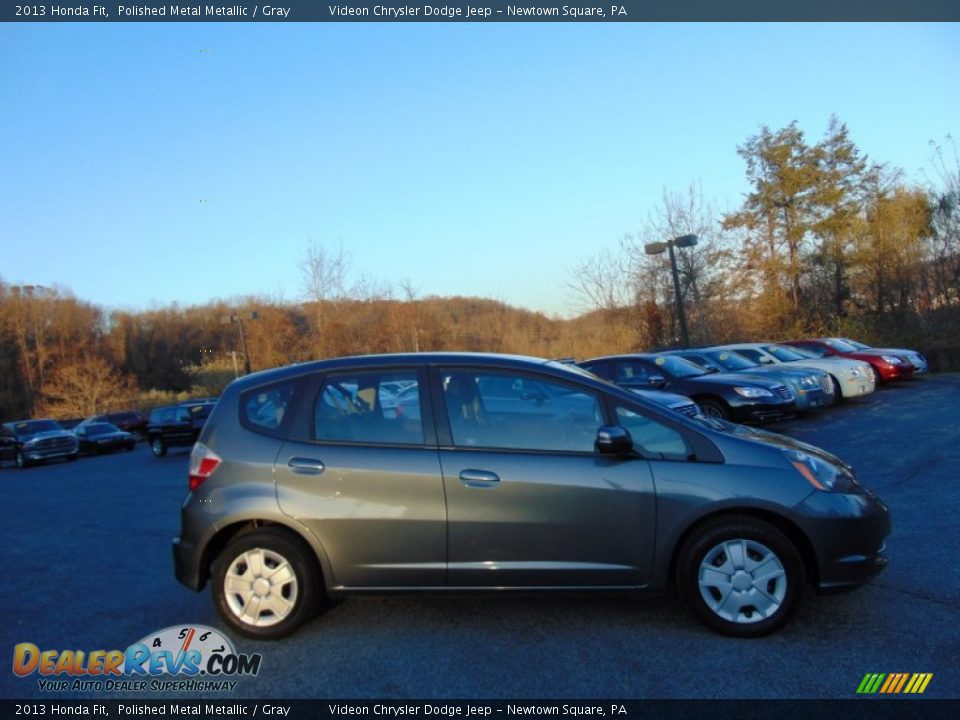2013 Honda Fit Polished Metal Metallic / Gray Photo #2