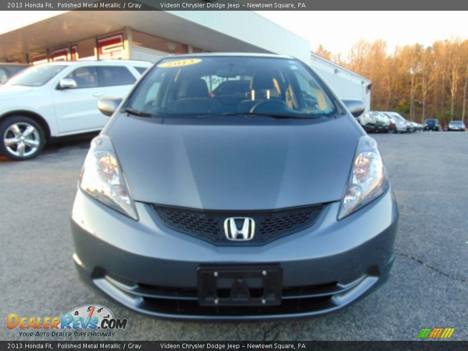 2013 Honda Fit Polished Metal Metallic / Gray Photo #8