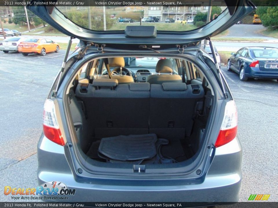 2013 Honda Fit Polished Metal Metallic / Gray Photo #10