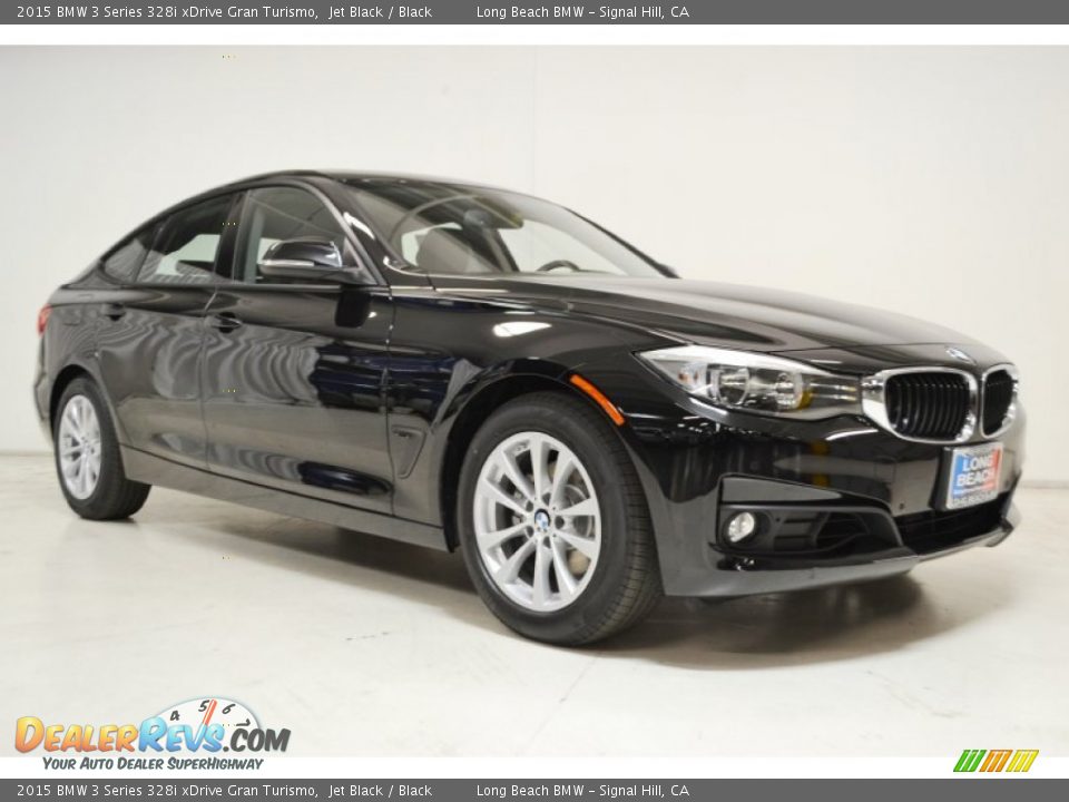 2015 BMW 3 Series 328i xDrive Gran Turismo Jet Black / Black Photo #2