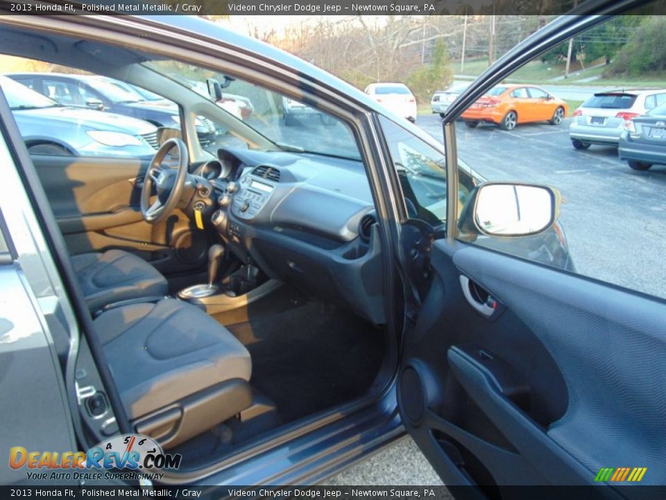2013 Honda Fit Polished Metal Metallic / Gray Photo #17
