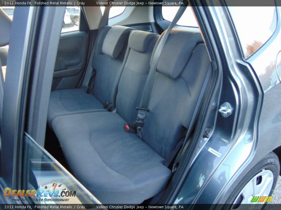2013 Honda Fit Polished Metal Metallic / Gray Photo #20