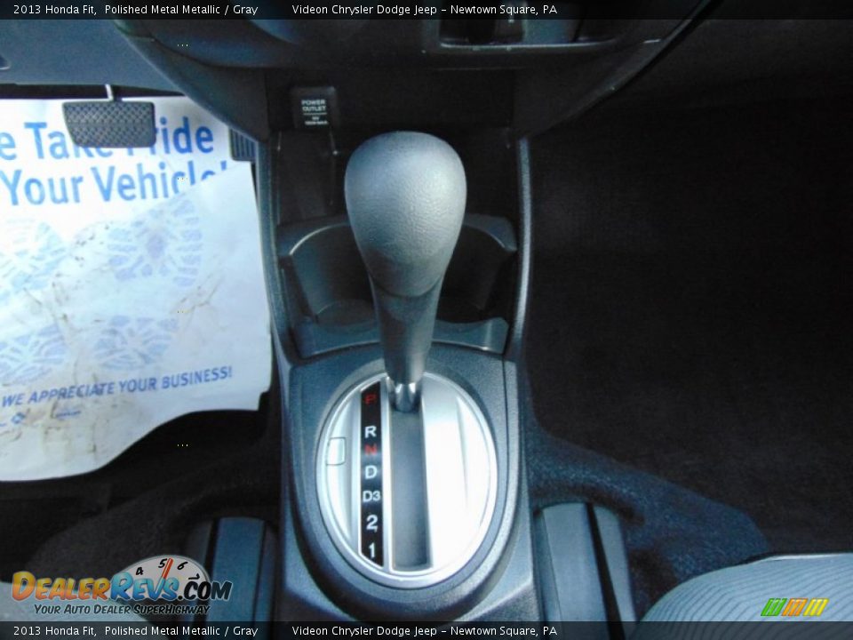 2013 Honda Fit Polished Metal Metallic / Gray Photo #22