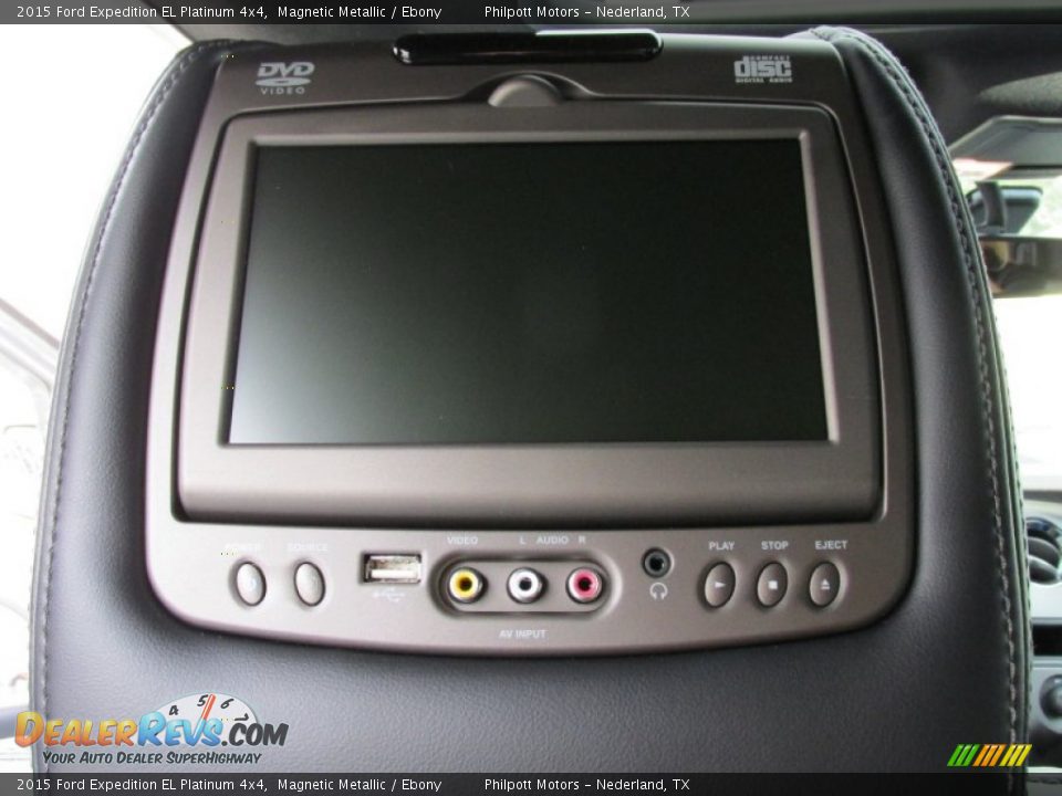 Entertainment System of 2015 Ford Expedition EL Platinum 4x4 Photo #33