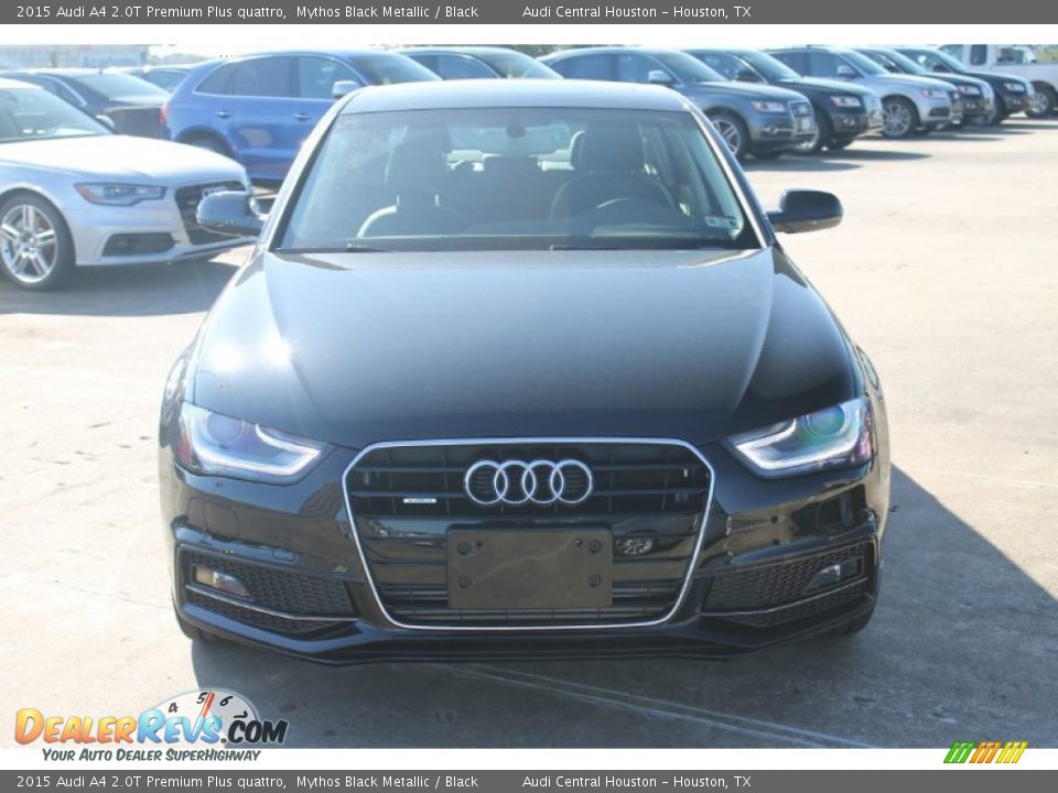 2015 Audi A4 2.0T Premium Plus quattro Mythos Black Metallic / Black Photo #2