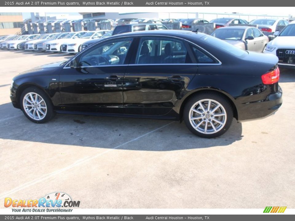 2015 Audi A4 2.0T Premium Plus quattro Mythos Black Metallic / Black Photo #5
