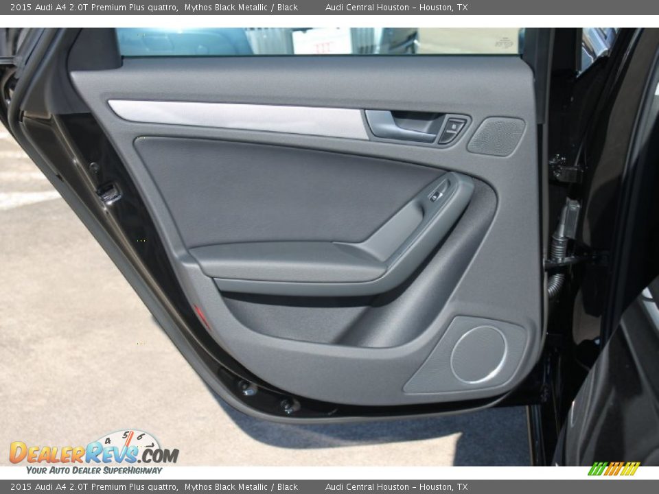 2015 Audi A4 2.0T Premium Plus quattro Mythos Black Metallic / Black Photo #14
