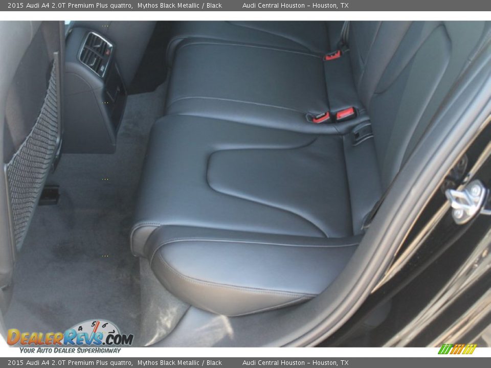2015 Audi A4 2.0T Premium Plus quattro Mythos Black Metallic / Black Photo #15