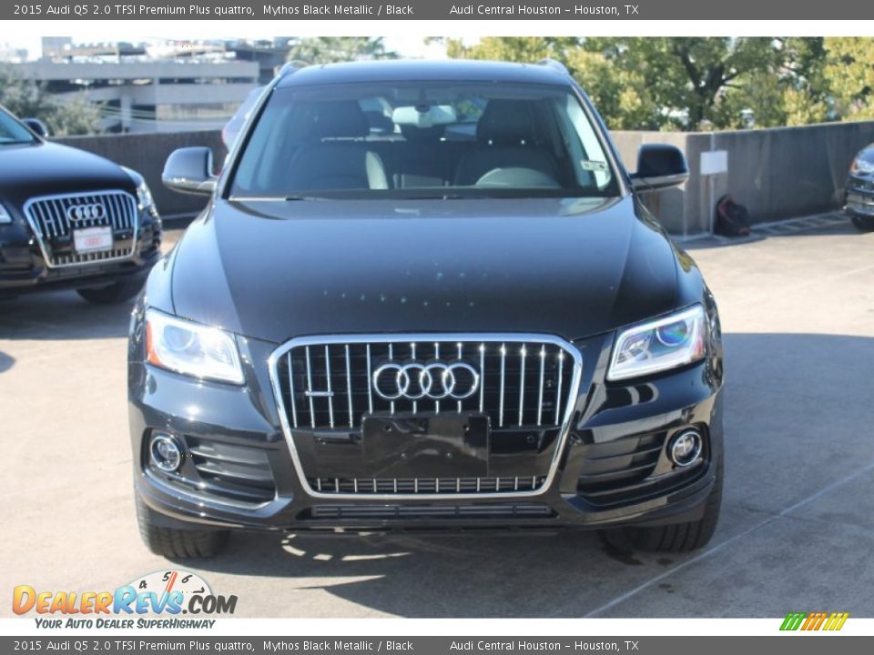 2015 Audi Q5 2.0 TFSI Premium Plus quattro Mythos Black Metallic / Black Photo #2