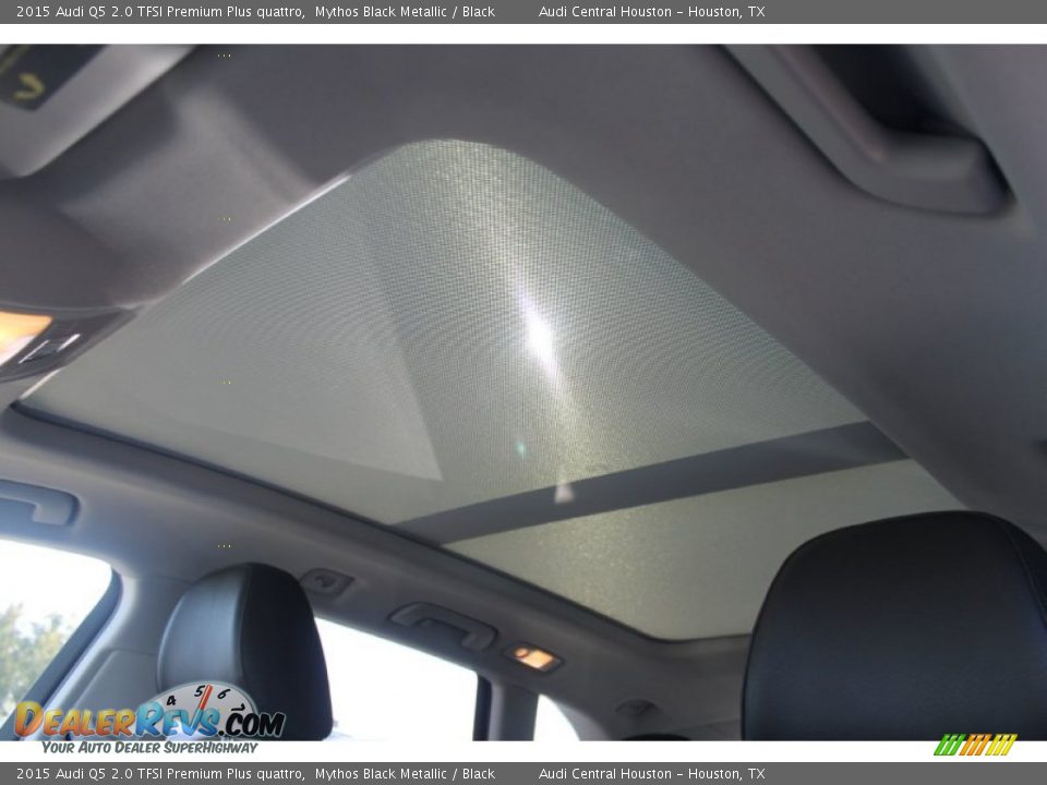 2015 Audi Q5 2.0 TFSI Premium Plus quattro Mythos Black Metallic / Black Photo #13