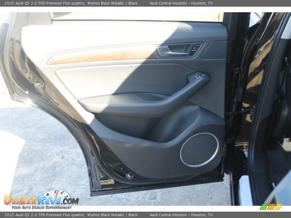 2015 Audi Q5 2.0 TFSI Premium Plus quattro Mythos Black Metallic / Black Photo #14