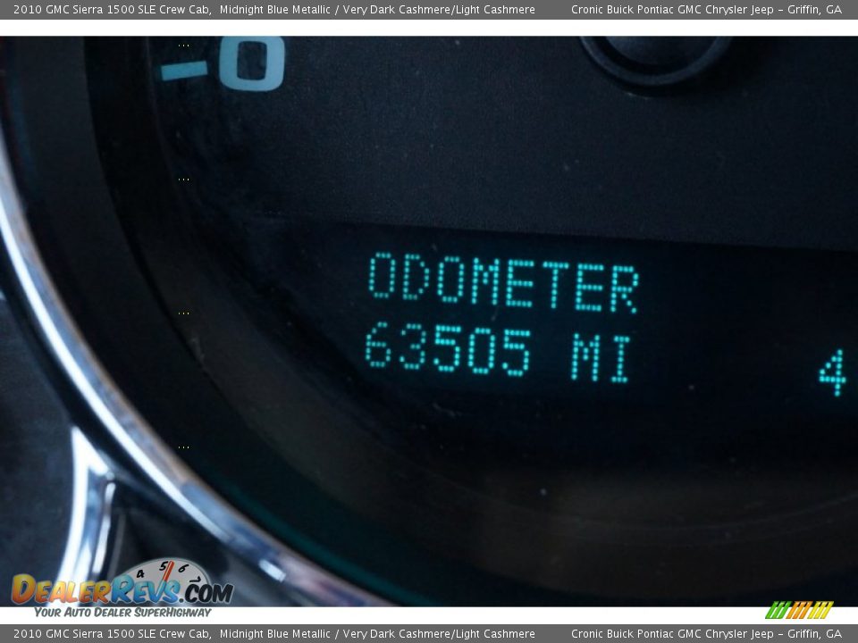 2010 GMC Sierra 1500 SLE Crew Cab Midnight Blue Metallic / Very Dark Cashmere/Light Cashmere Photo #24