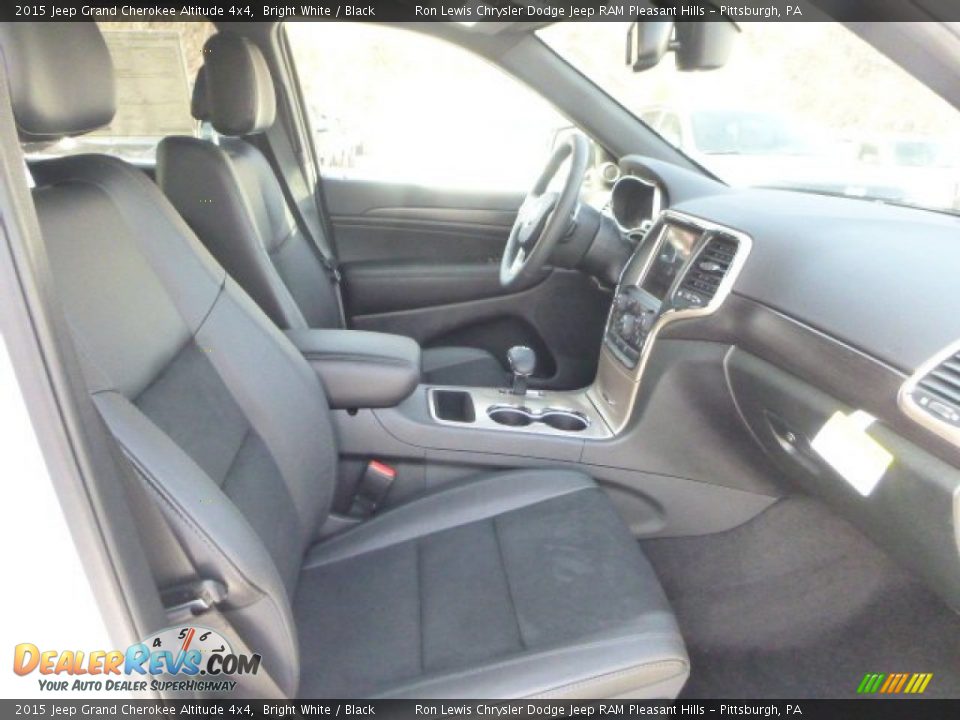 2015 Jeep Grand Cherokee Altitude 4x4 Bright White / Black Photo #10