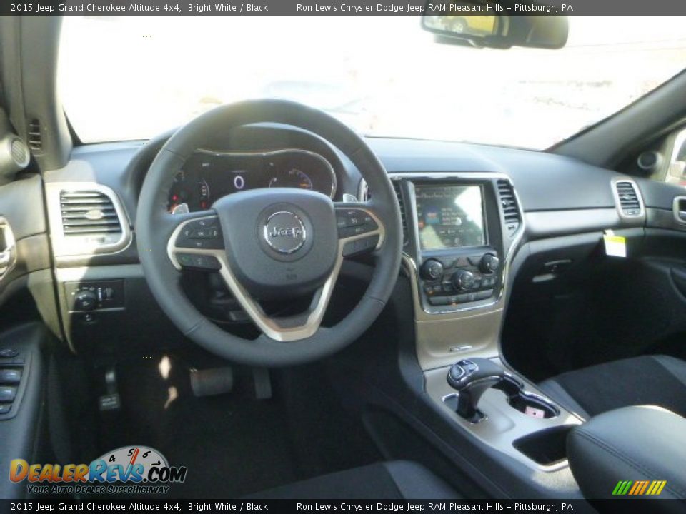 2015 Jeep Grand Cherokee Altitude 4x4 Bright White / Black Photo #13