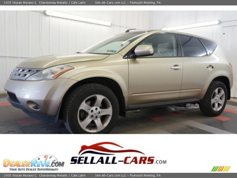 2005 Nissan Murano S Chardonnay Metallic / Cafe Latte Photo #1