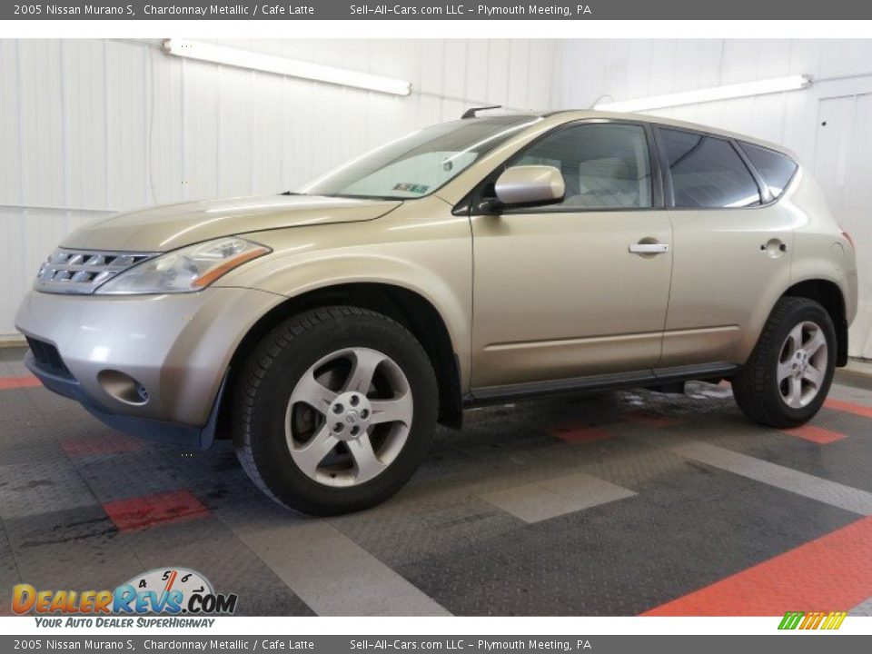 2005 Nissan Murano S Chardonnay Metallic / Cafe Latte Photo #2