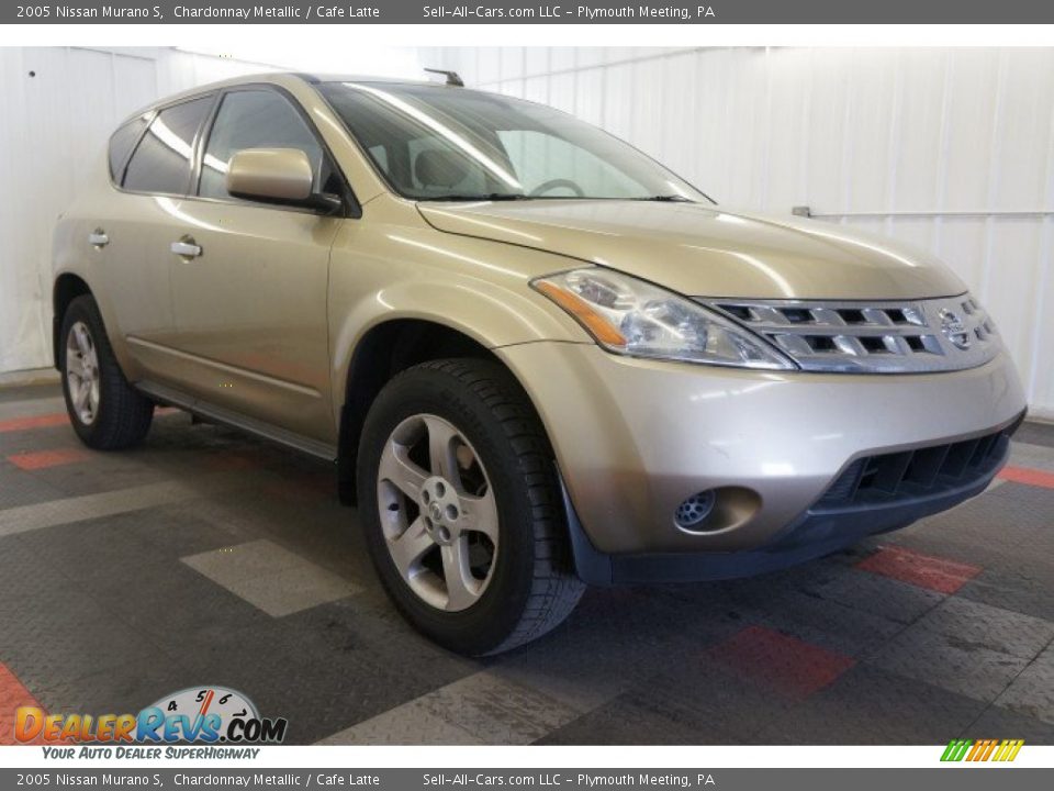 2005 Nissan Murano S Chardonnay Metallic / Cafe Latte Photo #5