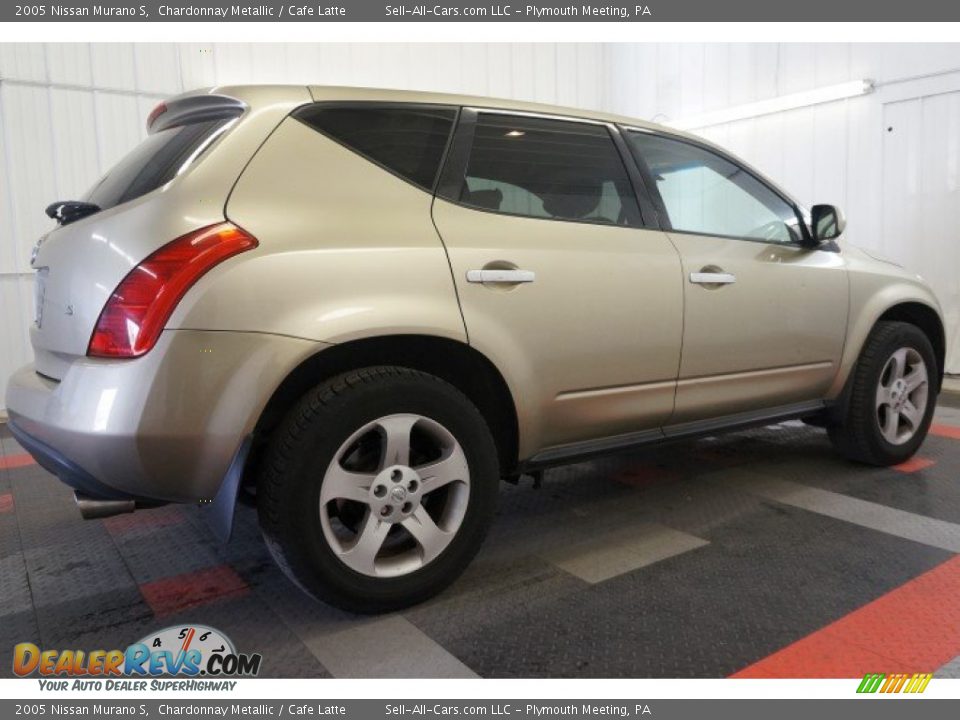 2005 Nissan Murano S Chardonnay Metallic / Cafe Latte Photo #7