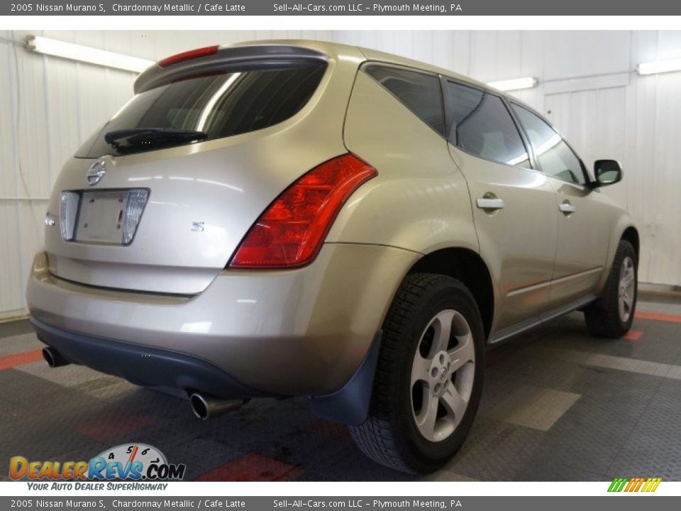 2005 Nissan Murano S Chardonnay Metallic / Cafe Latte Photo #8