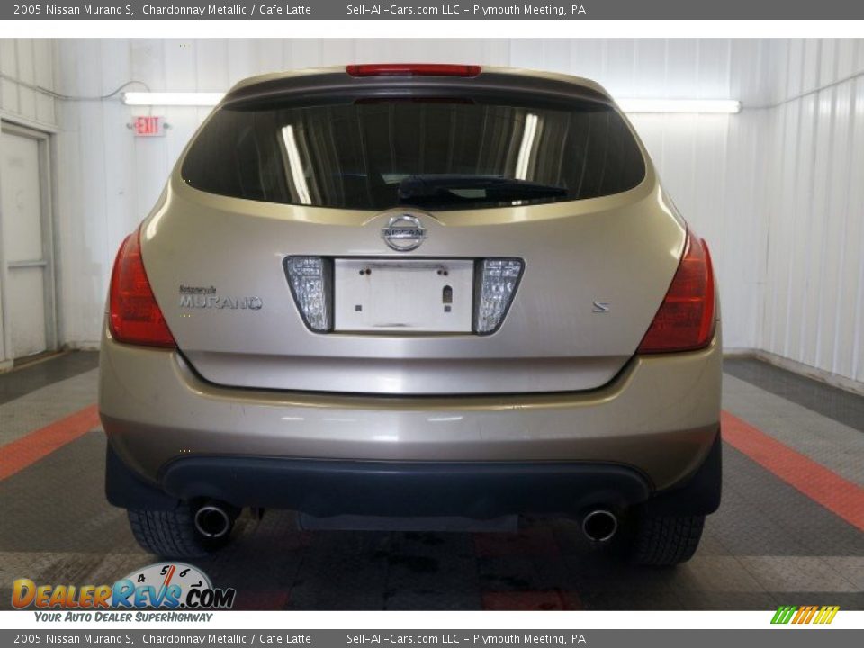 2005 Nissan Murano S Chardonnay Metallic / Cafe Latte Photo #9