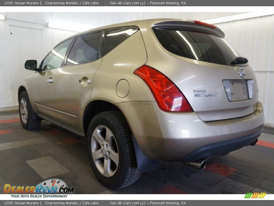 2005 Nissan Murano S Chardonnay Metallic / Cafe Latte Photo #10