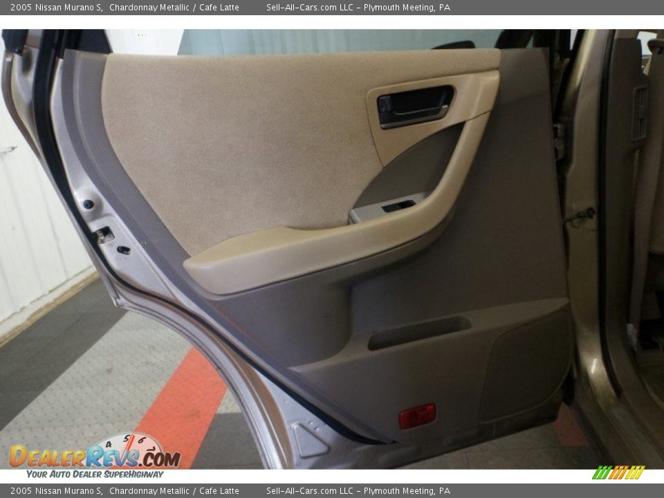 2005 Nissan Murano S Chardonnay Metallic / Cafe Latte Photo #14