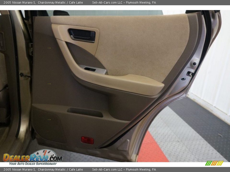 2005 Nissan Murano S Chardonnay Metallic / Cafe Latte Photo #15