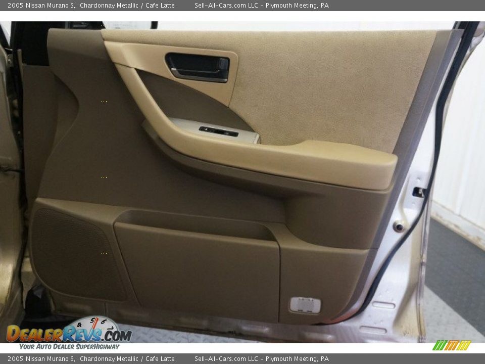 2005 Nissan Murano S Chardonnay Metallic / Cafe Latte Photo #16