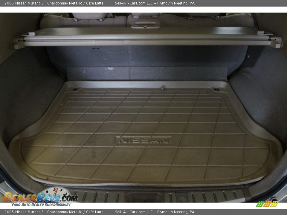 2005 Nissan Murano S Chardonnay Metallic / Cafe Latte Photo #17