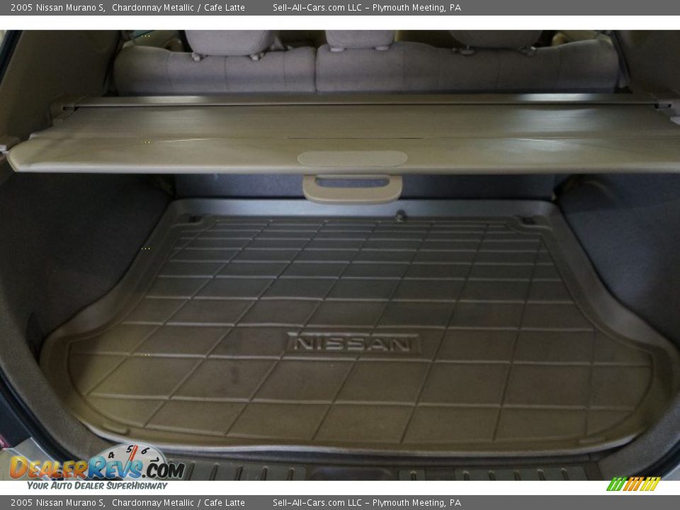2005 Nissan Murano S Chardonnay Metallic / Cafe Latte Photo #18