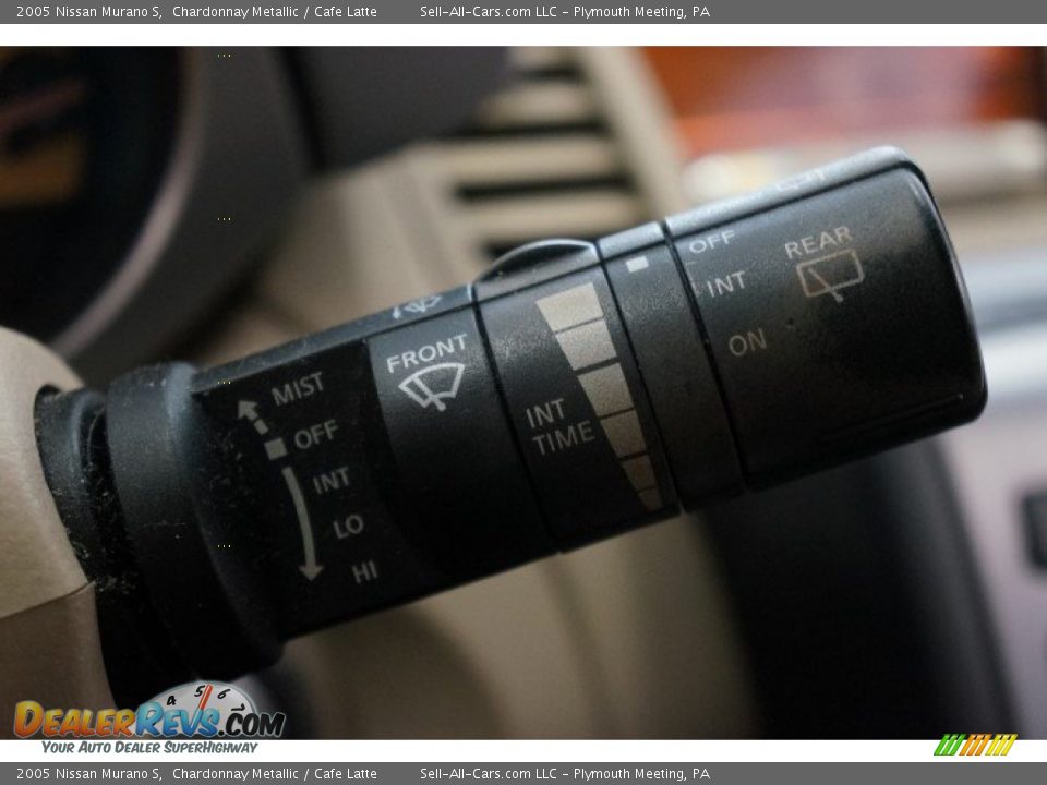 2005 Nissan Murano S Chardonnay Metallic / Cafe Latte Photo #24