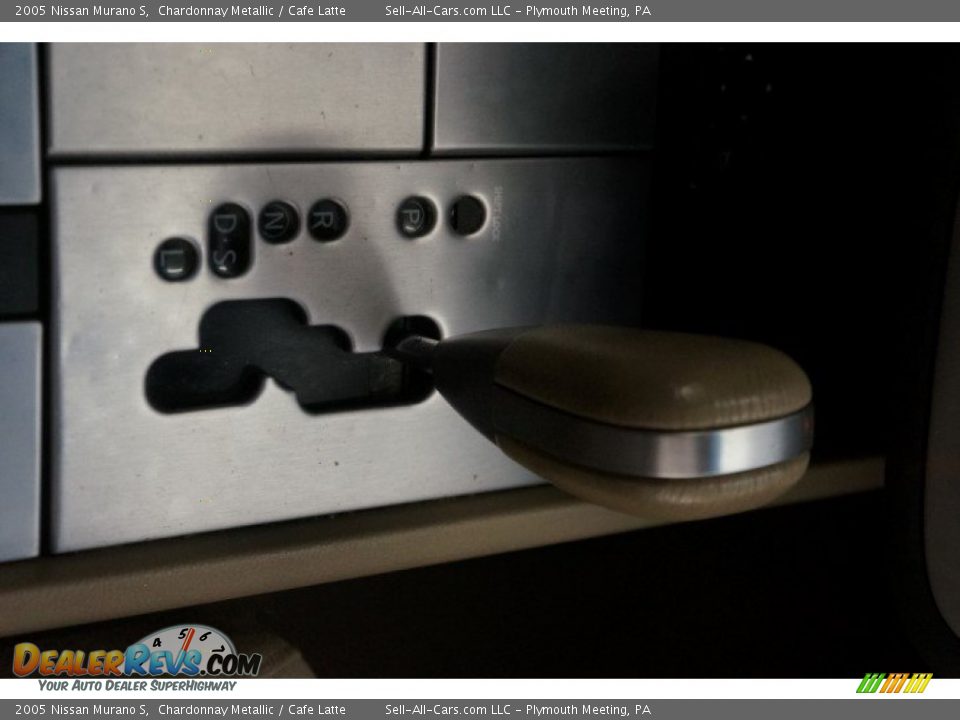 2005 Nissan Murano S Chardonnay Metallic / Cafe Latte Photo #29