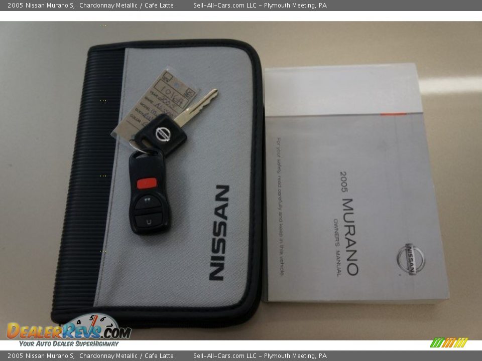 2005 Nissan Murano S Chardonnay Metallic / Cafe Latte Photo #30
