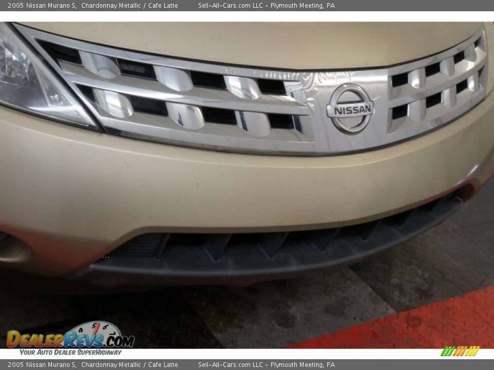 2005 Nissan Murano S Chardonnay Metallic / Cafe Latte Photo #35