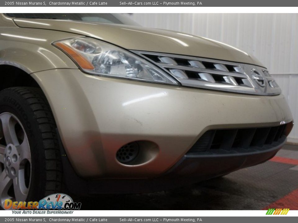 2005 Nissan Murano S Chardonnay Metallic / Cafe Latte Photo #36