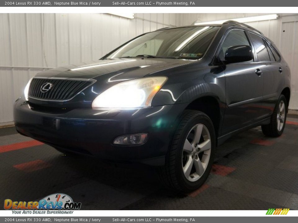 2004 Lexus RX 330 AWD Neptune Blue Mica / Ivory Photo #3