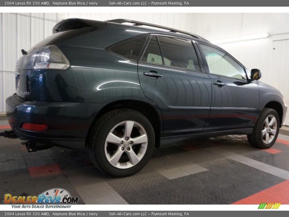 2004 Lexus RX 330 AWD Neptune Blue Mica / Ivory Photo #7
