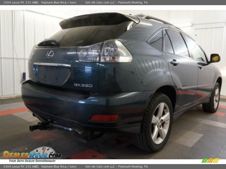 2004 Lexus RX 330 AWD Neptune Blue Mica / Ivory Photo #8