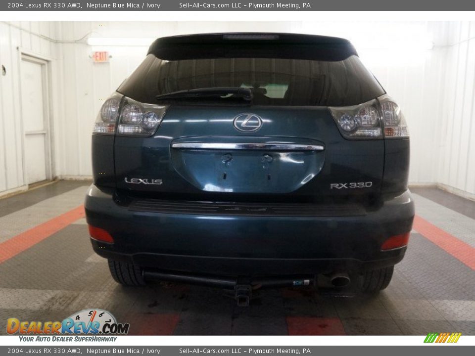 2004 Lexus RX 330 AWD Neptune Blue Mica / Ivory Photo #9