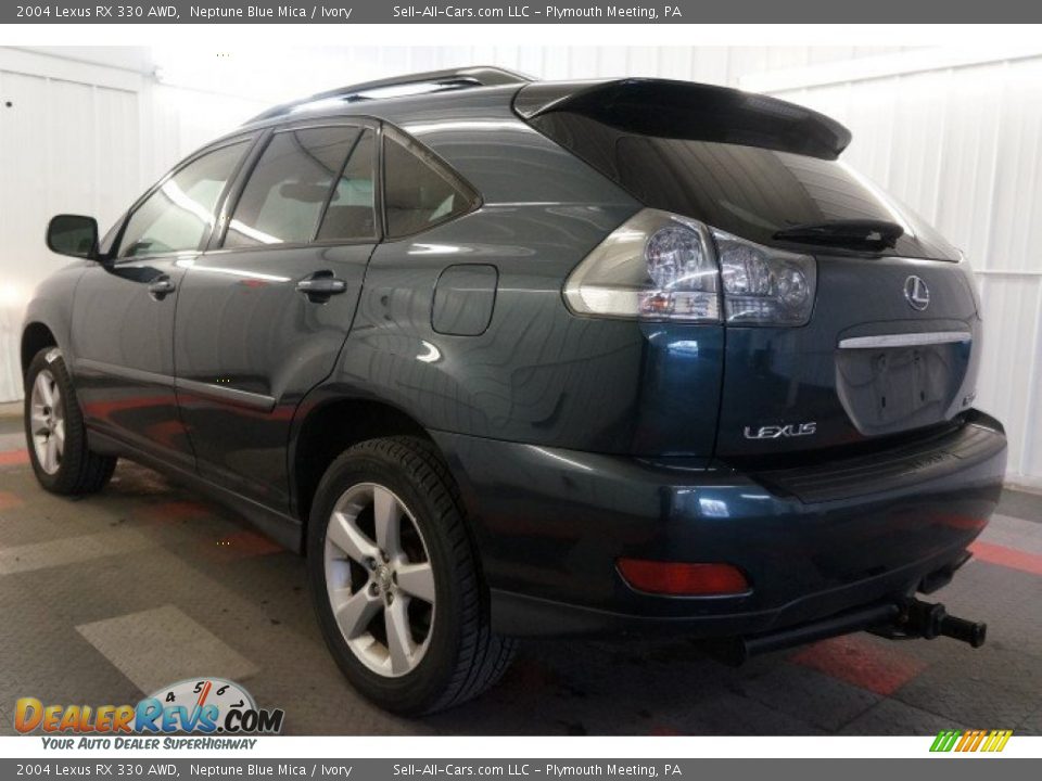 2004 Lexus RX 330 AWD Neptune Blue Mica / Ivory Photo #10
