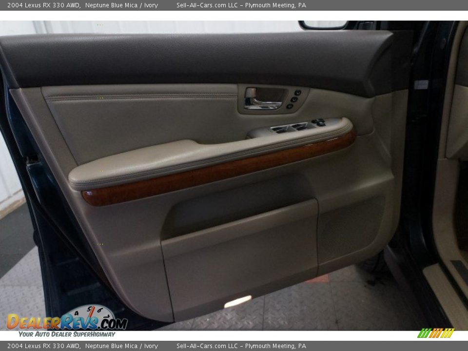 2004 Lexus RX 330 AWD Neptune Blue Mica / Ivory Photo #12