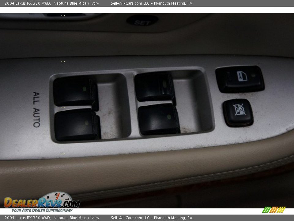 2004 Lexus RX 330 AWD Neptune Blue Mica / Ivory Photo #13