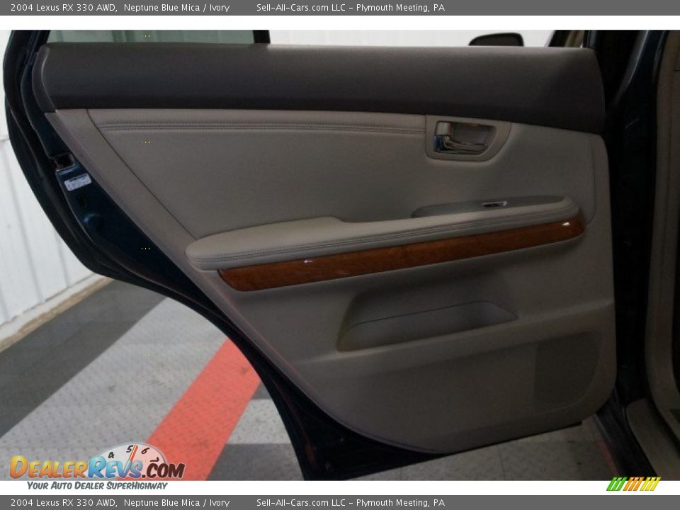 2004 Lexus RX 330 AWD Neptune Blue Mica / Ivory Photo #15