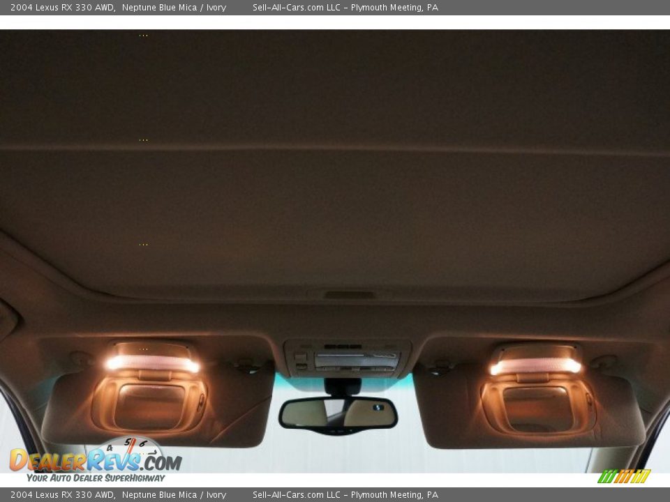 2004 Lexus RX 330 AWD Neptune Blue Mica / Ivory Photo #20
