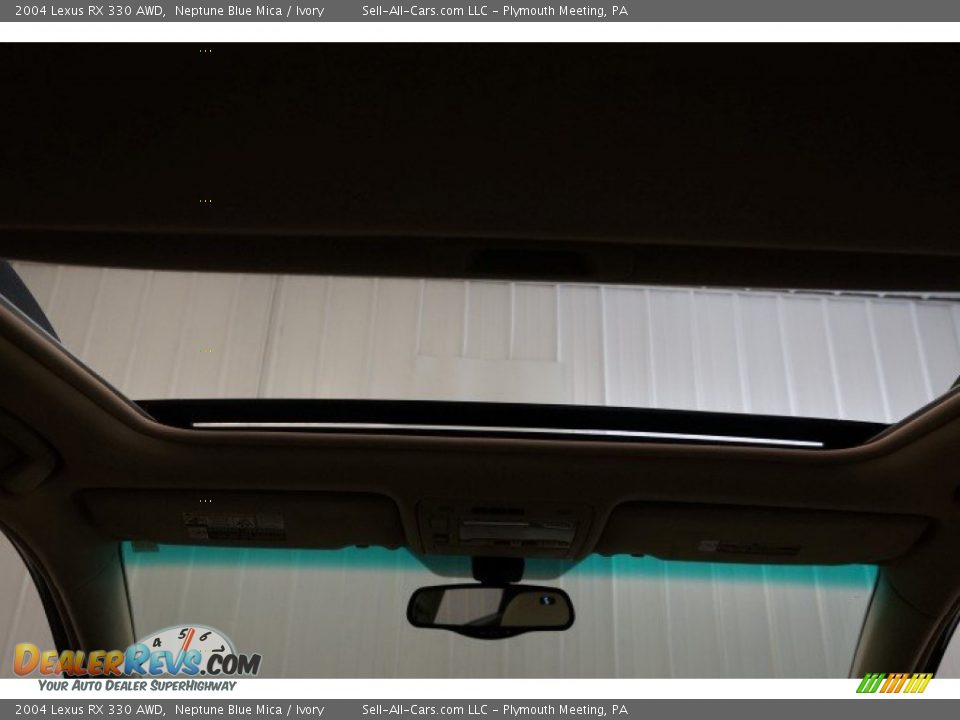 2004 Lexus RX 330 AWD Neptune Blue Mica / Ivory Photo #21