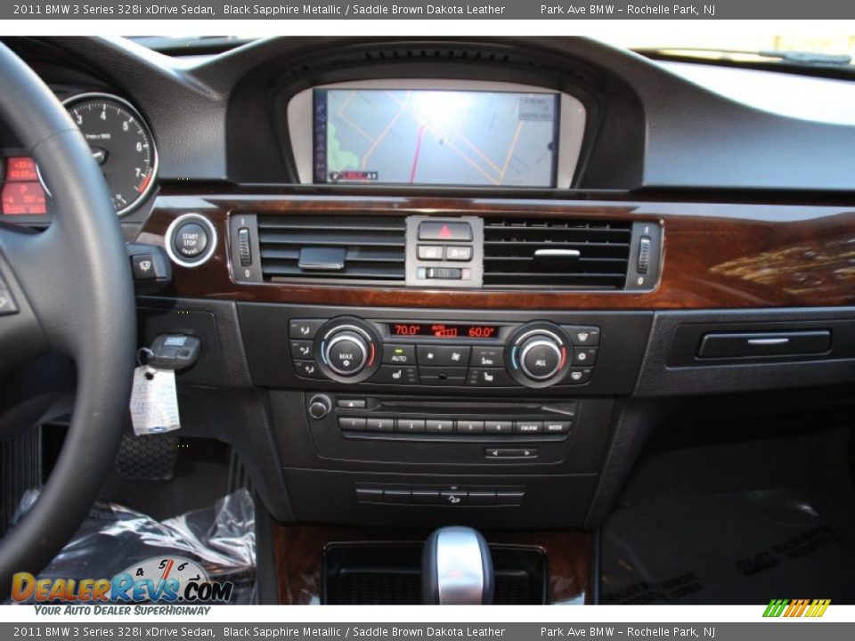 2011 BMW 3 Series 328i xDrive Sedan Black Sapphire Metallic / Saddle Brown Dakota Leather Photo #17
